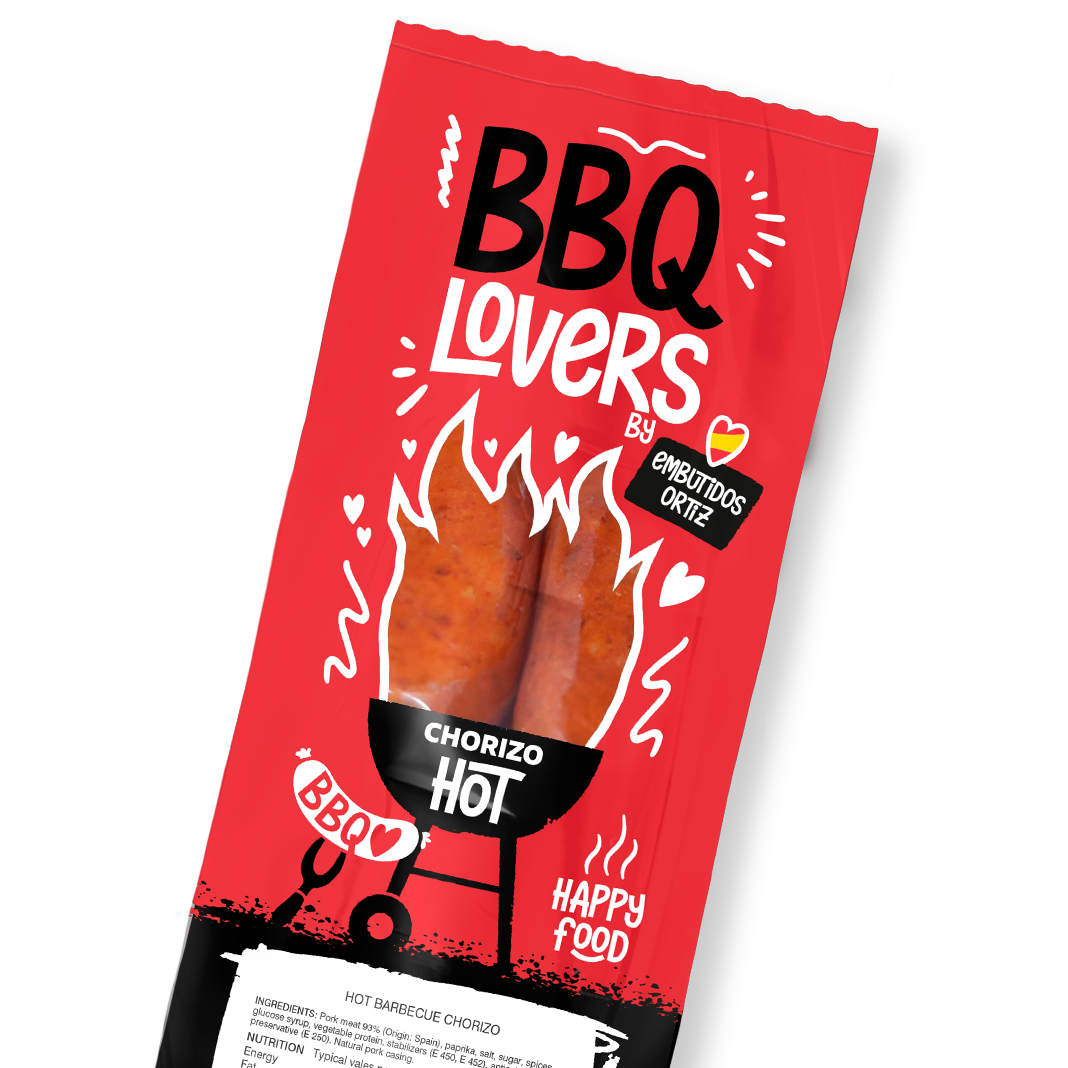 BBQ Lovers Chorizo Hot Packaging Branding