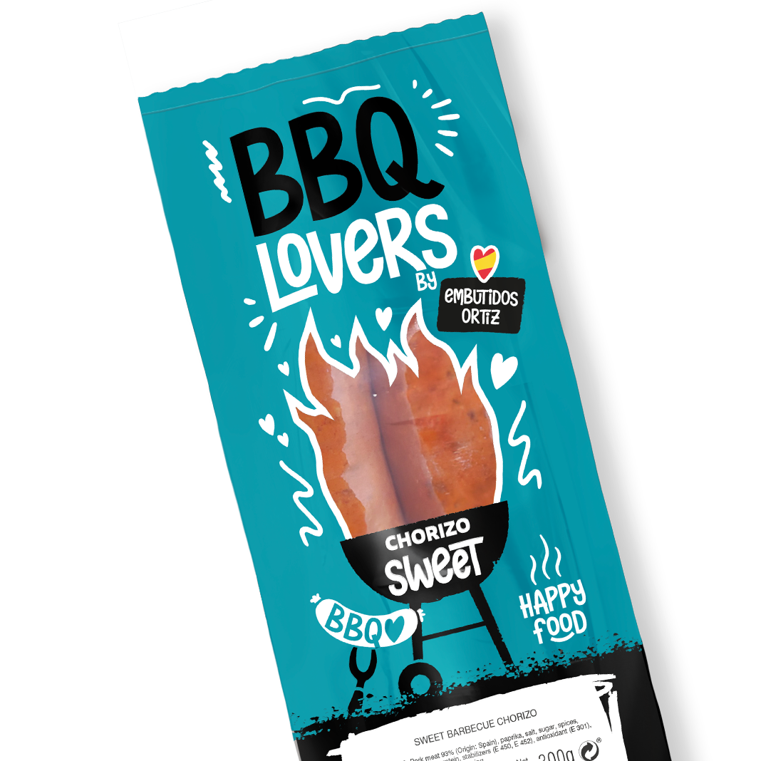 BBQ Lovers Chorizo Dulce Packaging Branding